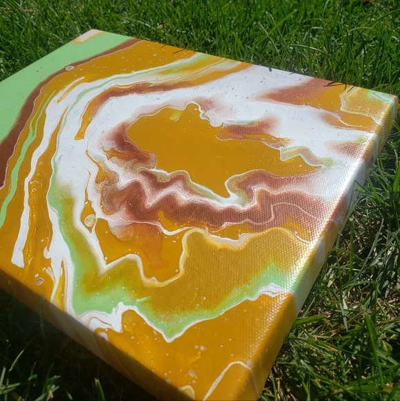 Handcrafted Acrylic Paint Pour - Picture 3 of 6